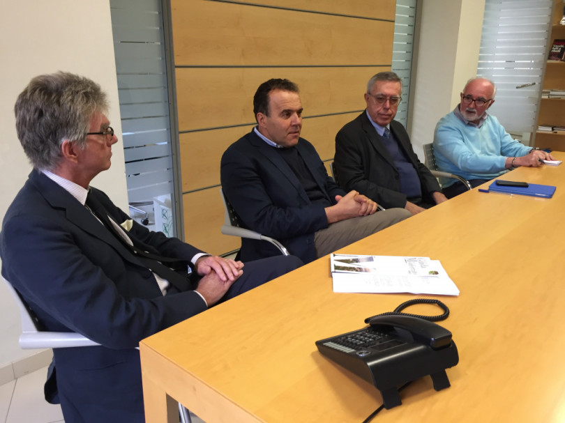 Il nuovo presidente della Provincia Baldi in visita alla redazione de Il Monferrato